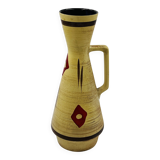 Vase cruche Dümler & Breiden jaune