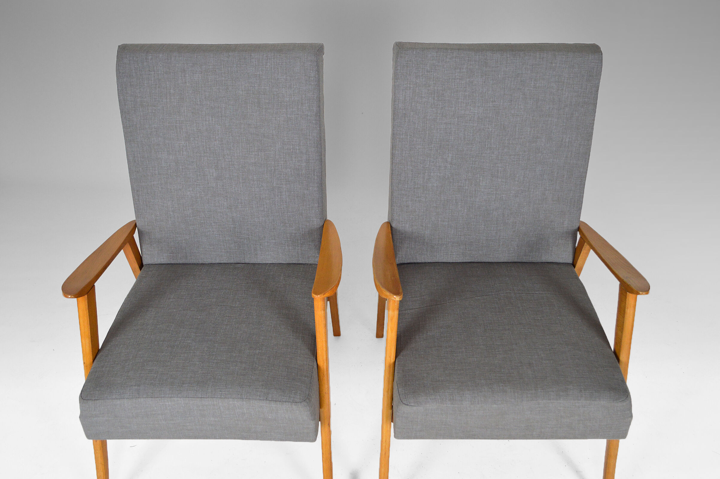 Pair of Scandinavian armchairs, Mid-Century