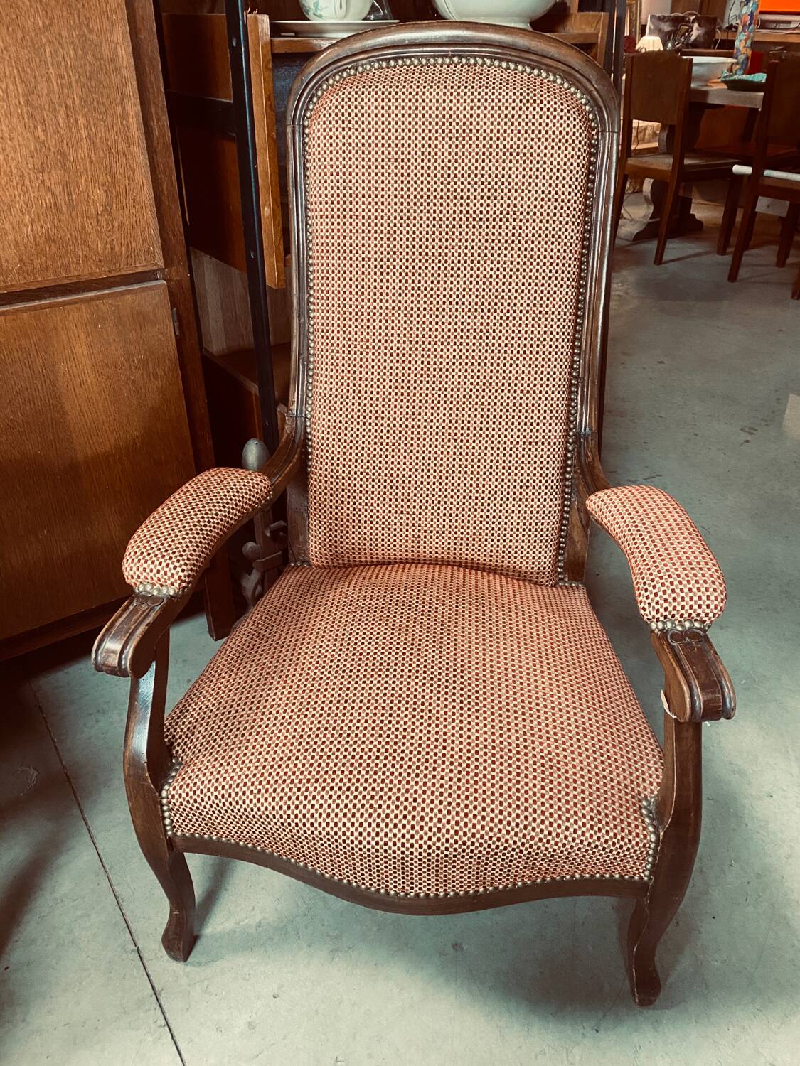Large Voltaire armchair