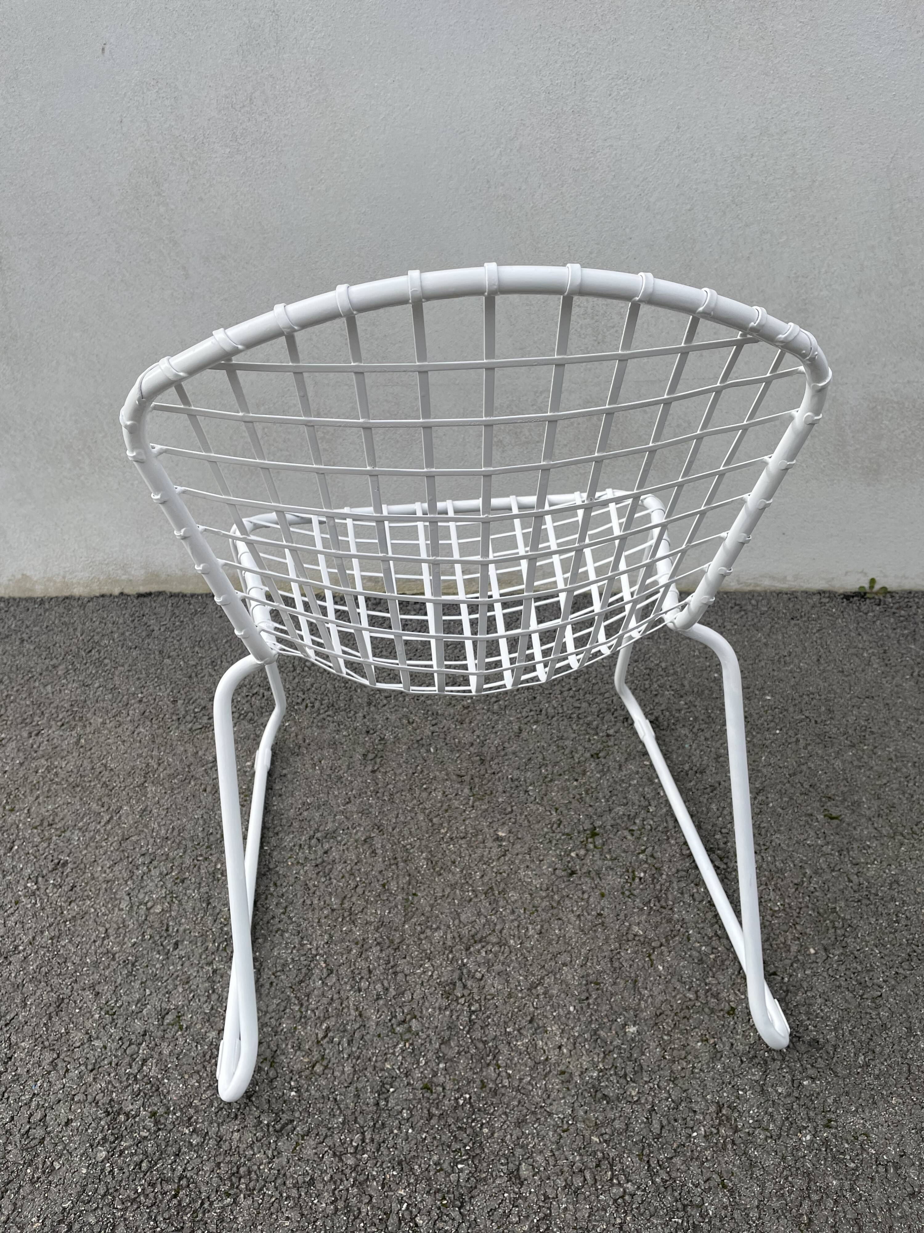Vintage metal chair