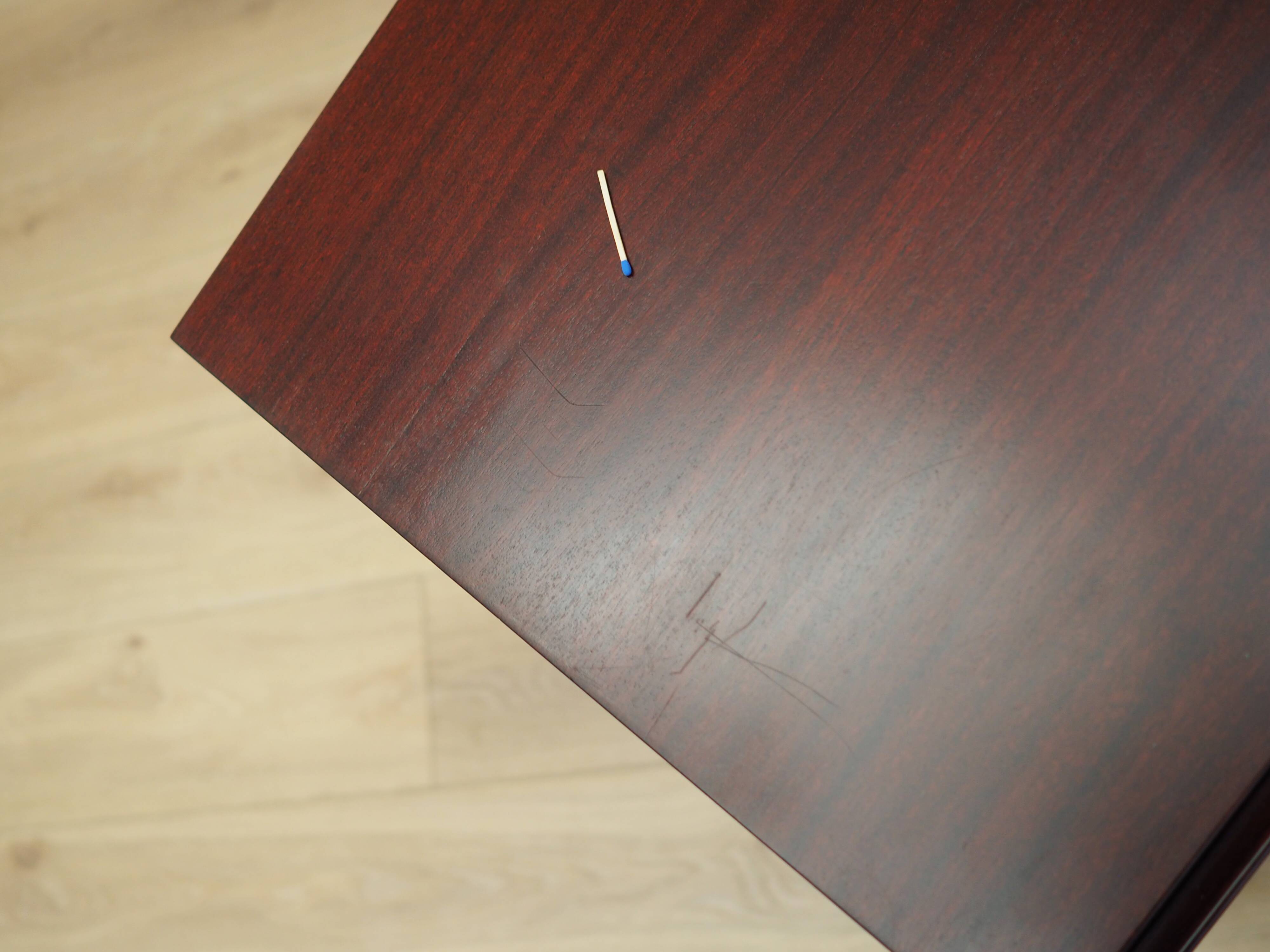 Mahogany cabinet, Danish design, 1970s, manufactured by Omann Jun