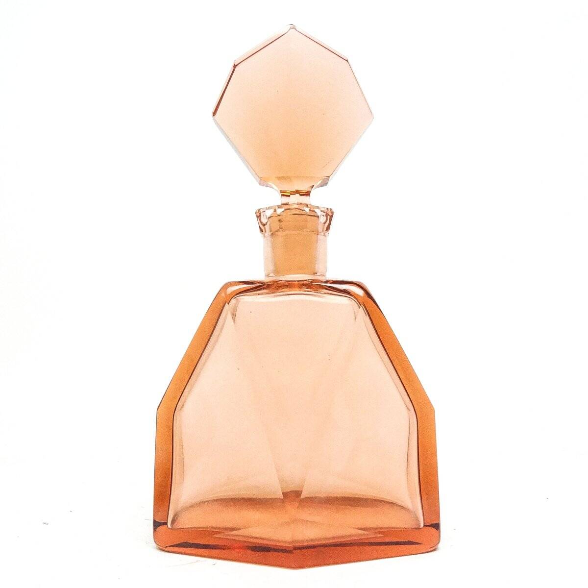 Art Deco carafe from Moser, Czechoslovakia, 1930s