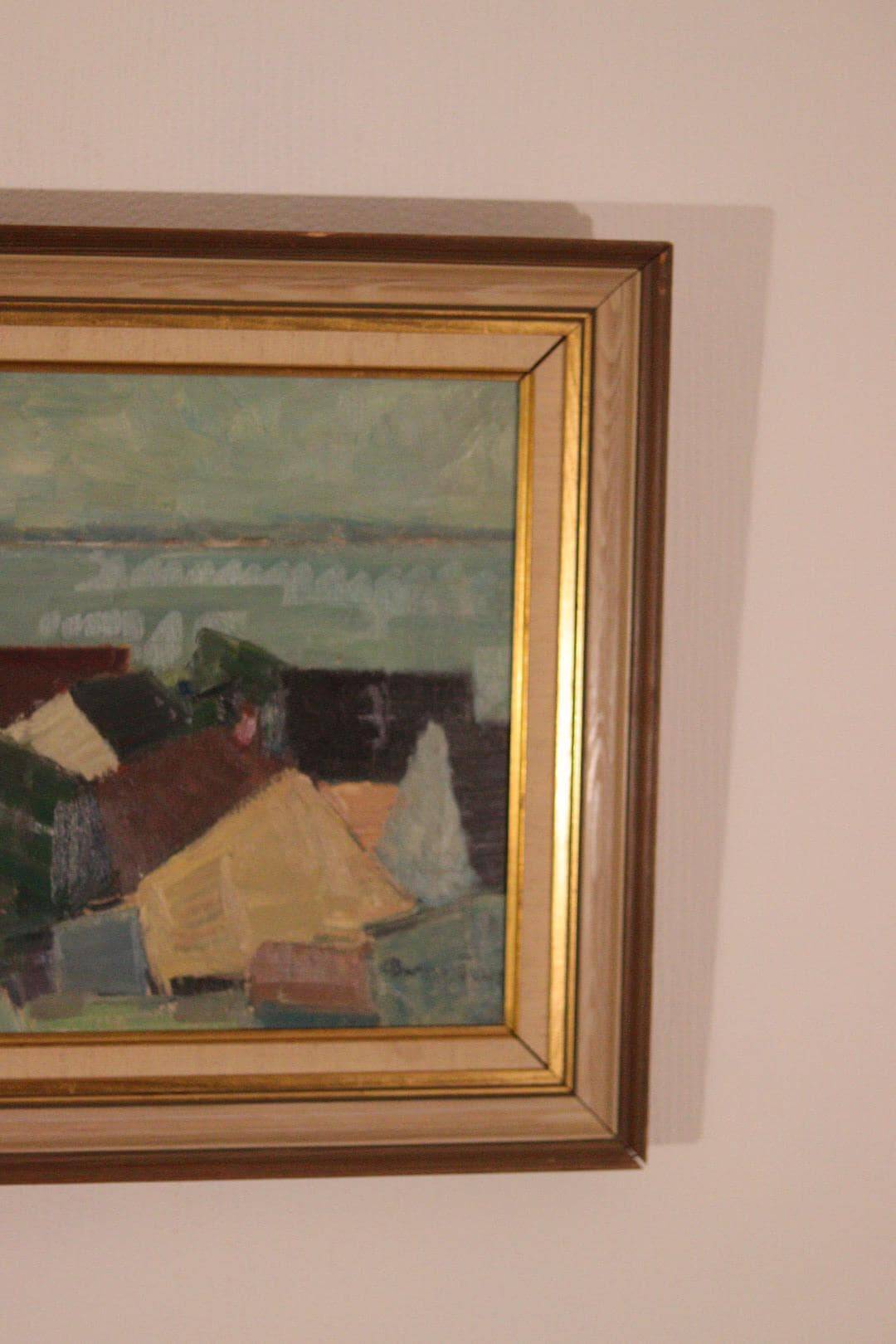 “Coastal Village” by K. Berndström