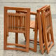 4 folding chairs Ado Jacober