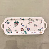 Cake or cake dish in Limoges porcelain, Bernardaud