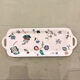 Cake or cake dish in Limoges porcelain, Bernardaud