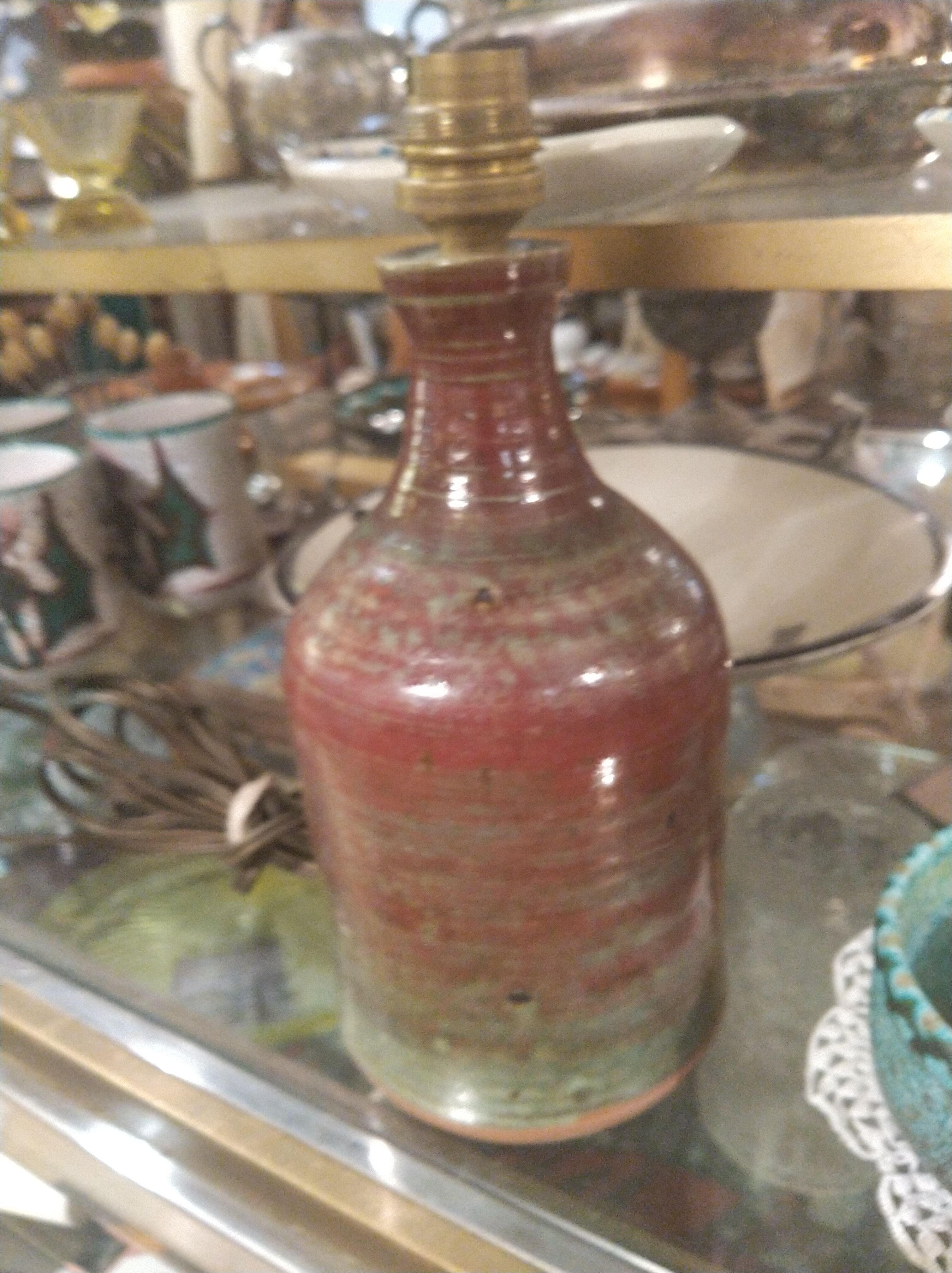 Font Gombault ceramic lamp base