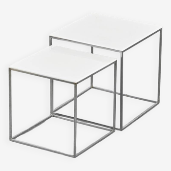 Tables gigognes par Poul Kjaerholm for Kold Christensen