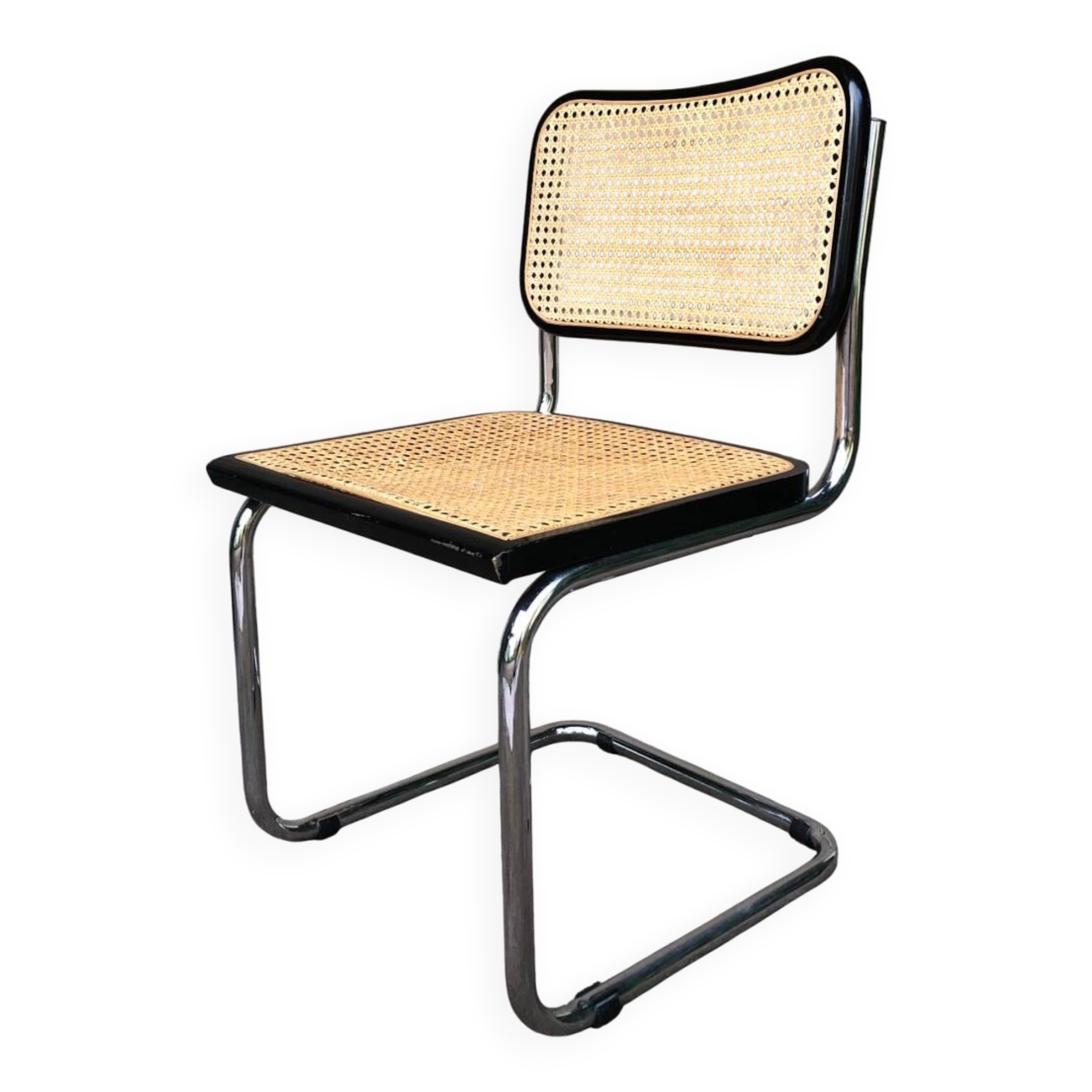 Vintage Cesca B32 chair by Marcel Breuer, Italy, 1989