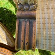 Paire de fauteuils cabriolet Louis XVI – dossier médaillon