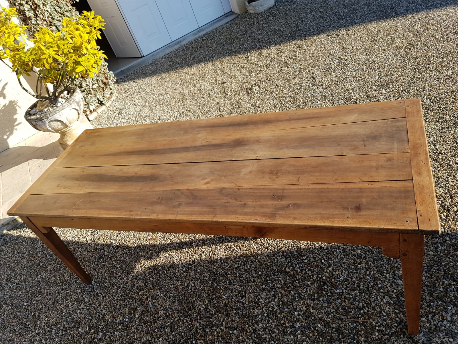 19th walnut farmhouse table