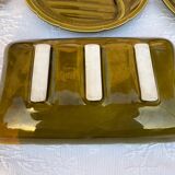 Gien asparagus ceramic service