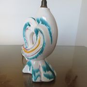Pair of zoomorphic ceramic lamp feet 60s