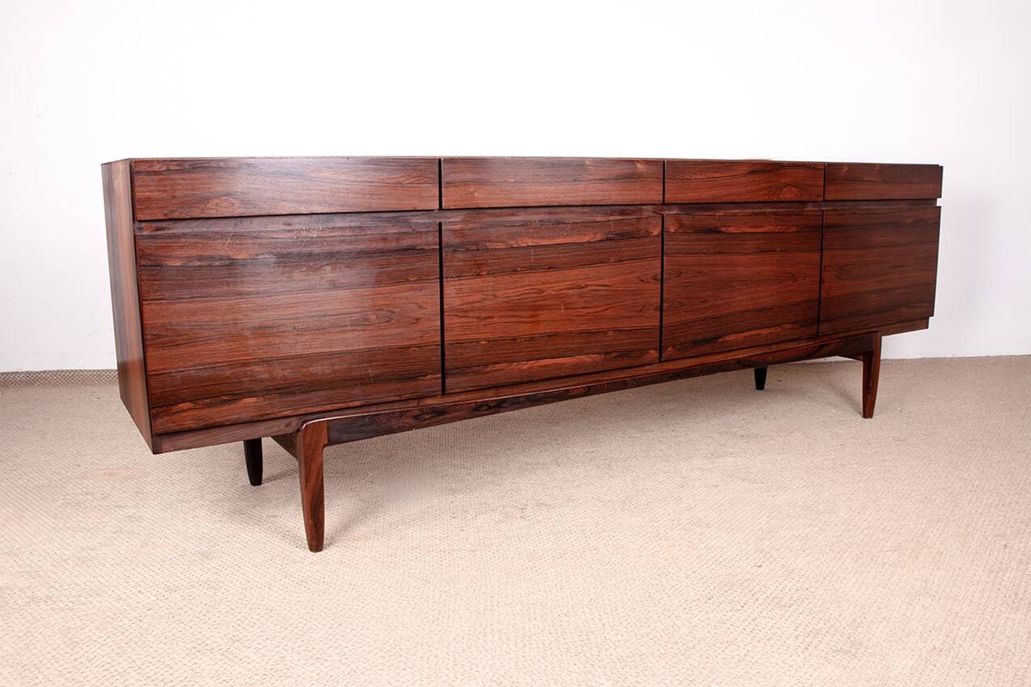 Danish Enfilade in Rosewood, model FA 66, Ib Kofod-Larsen for Faarup.