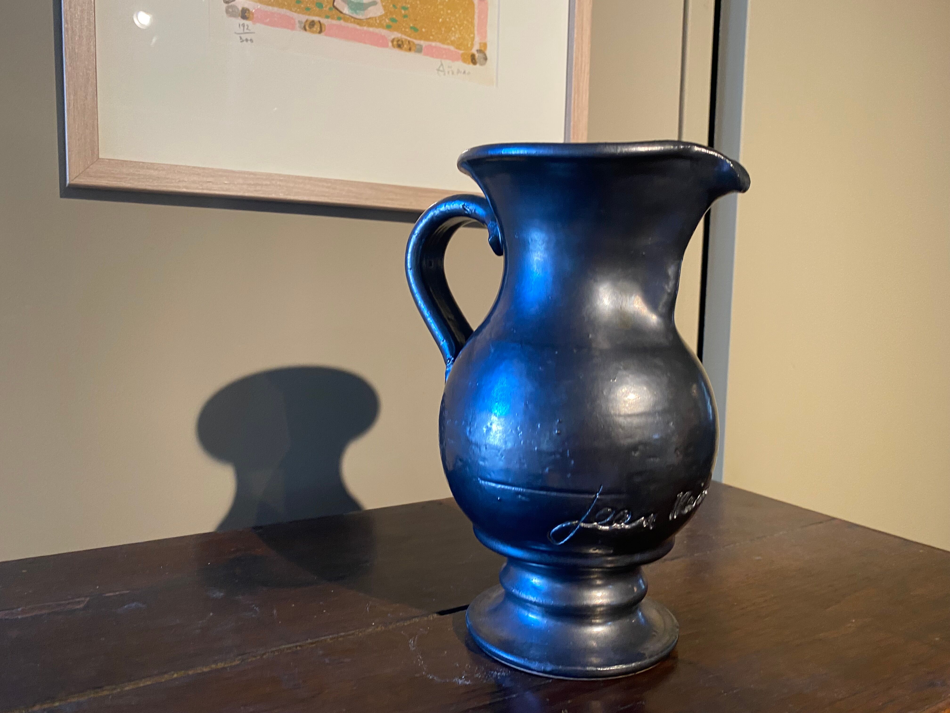 Ceramic jug Jean Marais