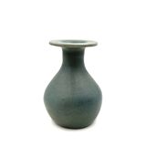 Vase vintage en céramique bleu clair, France 1960
