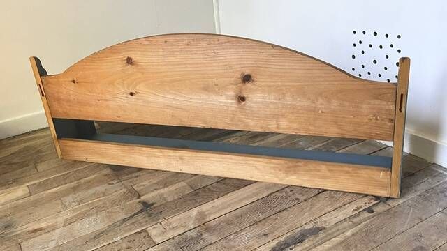 Vintage solid wood noah's ark shelf
