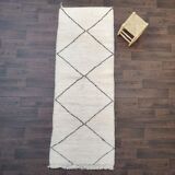 Berber carpet of corridor beni ouarain 100x275cm