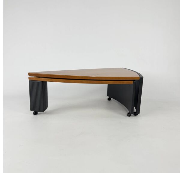 Table basse extensible postmoderne Leolux, années 1990