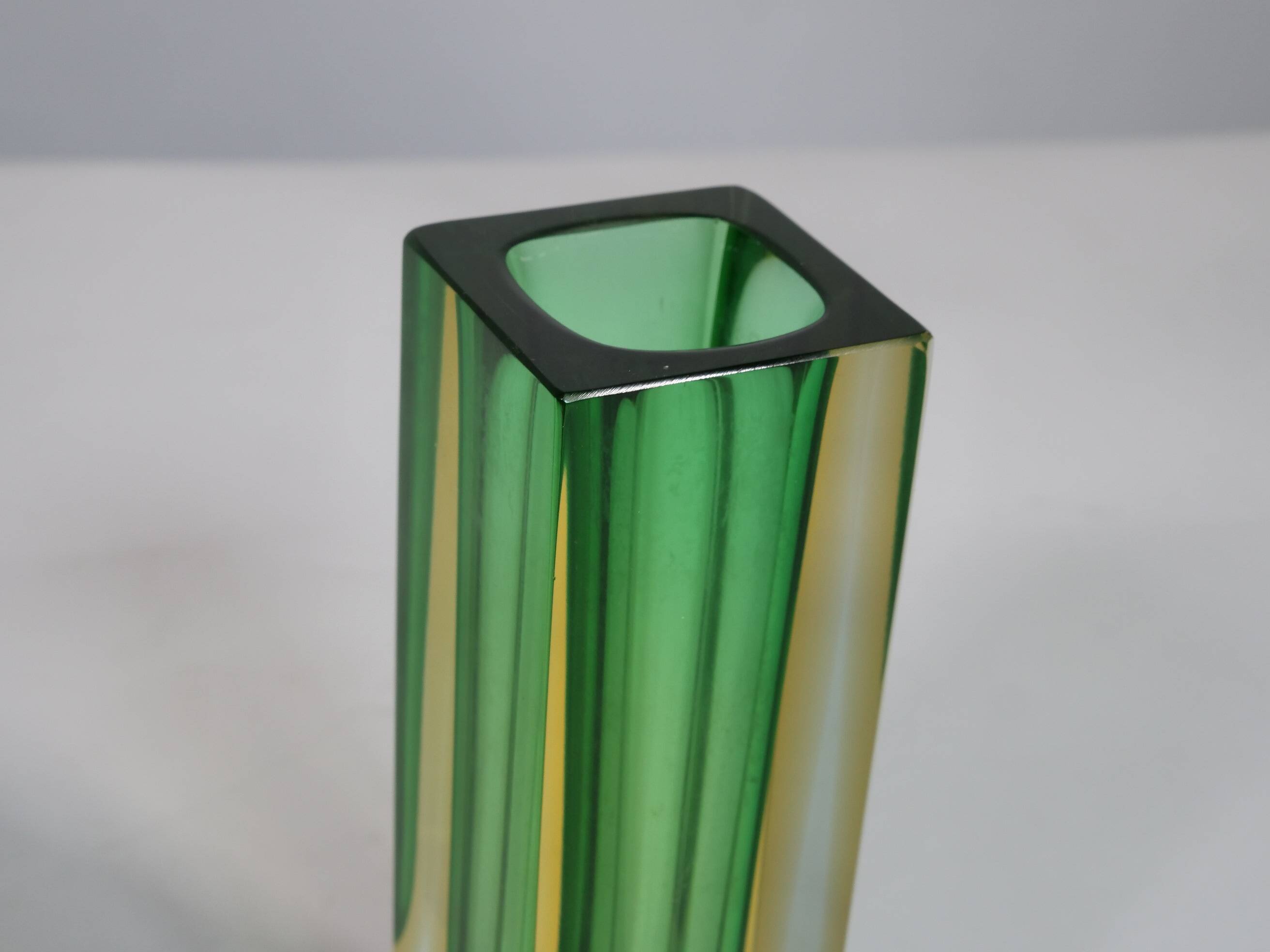 Murano Sommerso Glass Vase by Flavio Poli, 1970