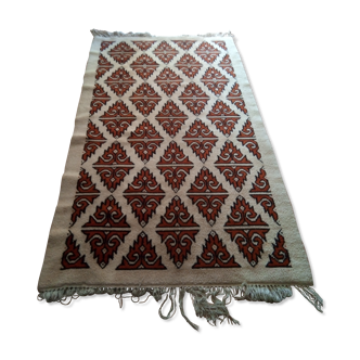 Vintage Tunisian rug, pure wool. 190 x 108 cm
