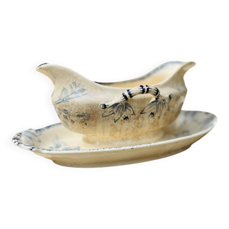 Saucière terre de fer de Sarreguemines