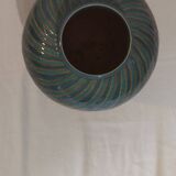 Two-tone glazed ceramic vase