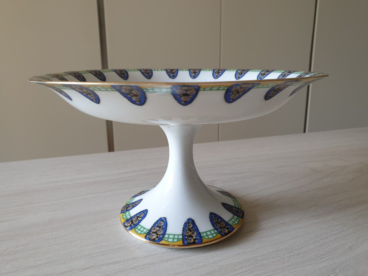 Antique porcelain compotier