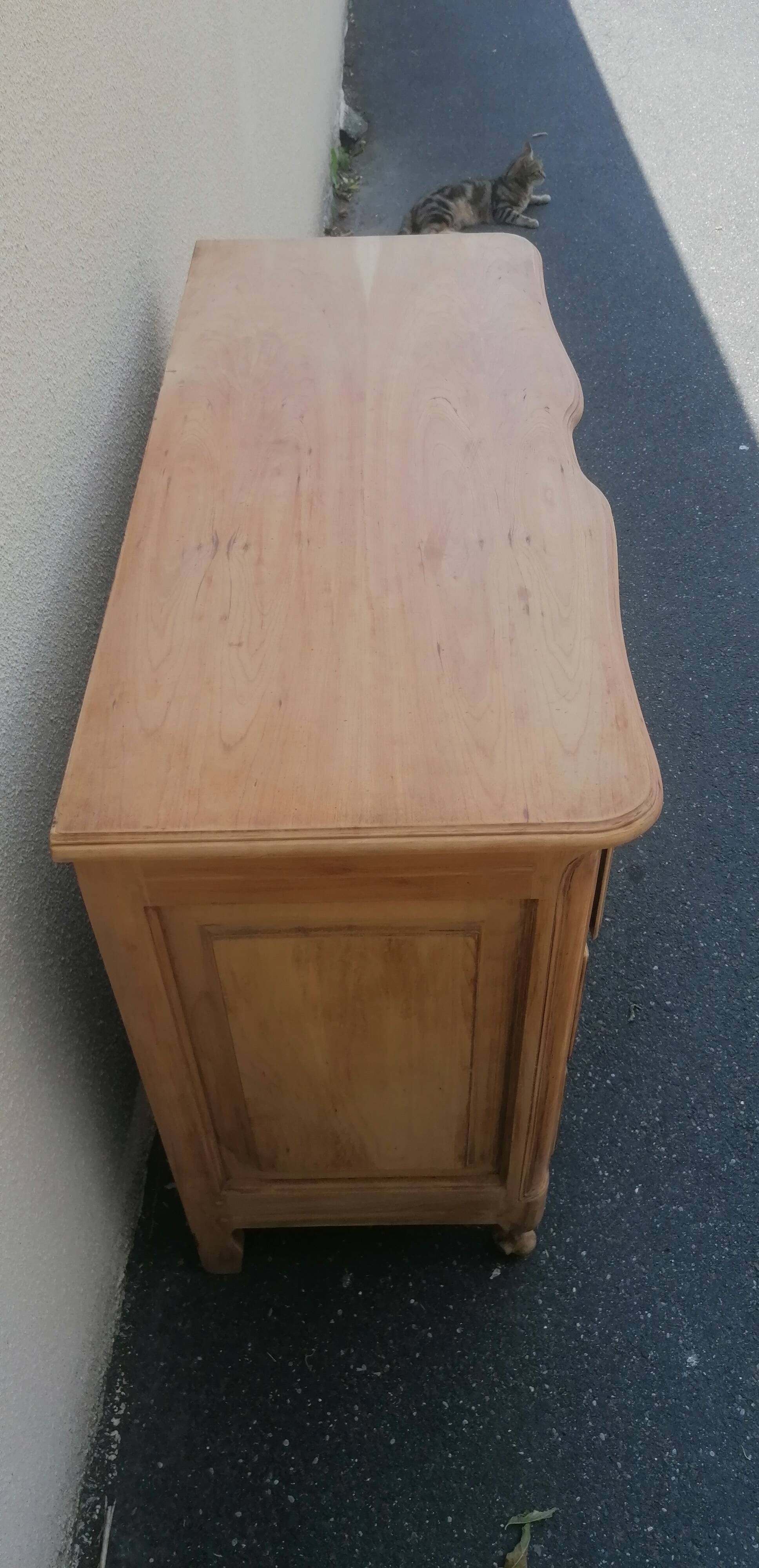 beautiful Louis XV style chest of drawers, stripped, sanded and left raw