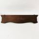 Art Nouveau mahogany shelf, Denmark 1930s.