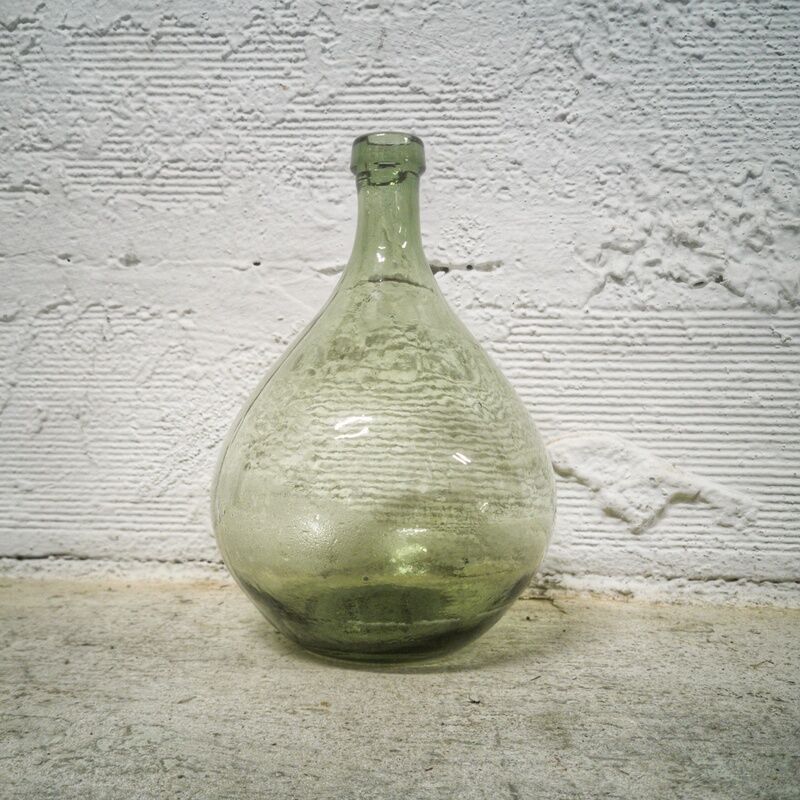 Green demijohn 3 liters