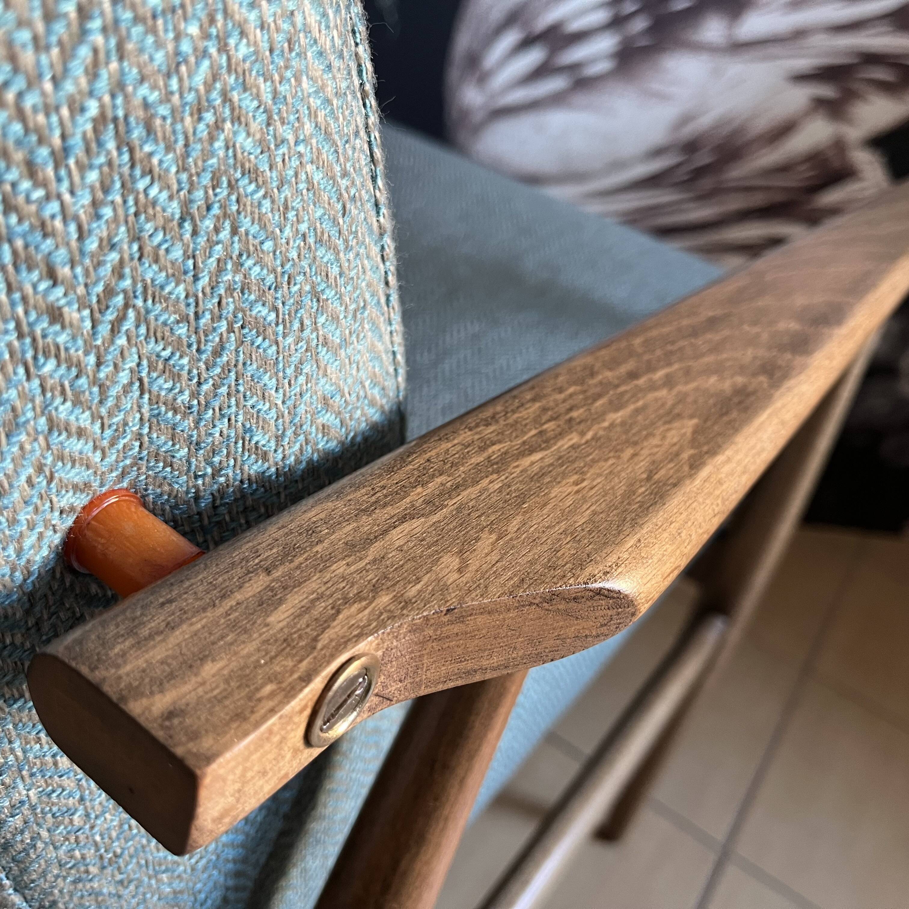Mid-Century Modern Armchair, Sapin Chair, Loft Lounge Chair