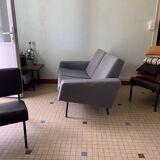 2-seater bench G10 Pierre Guariche