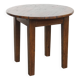 Table d'appoint anglaise ancienne de la fin du XIXe siècle en chêne