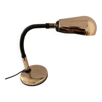 Desk lamp golden metal