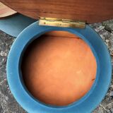 Paire de tables « tambour » vers 1950