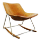 Fauteuil G1 de Pierre Guariche en cuir cognac