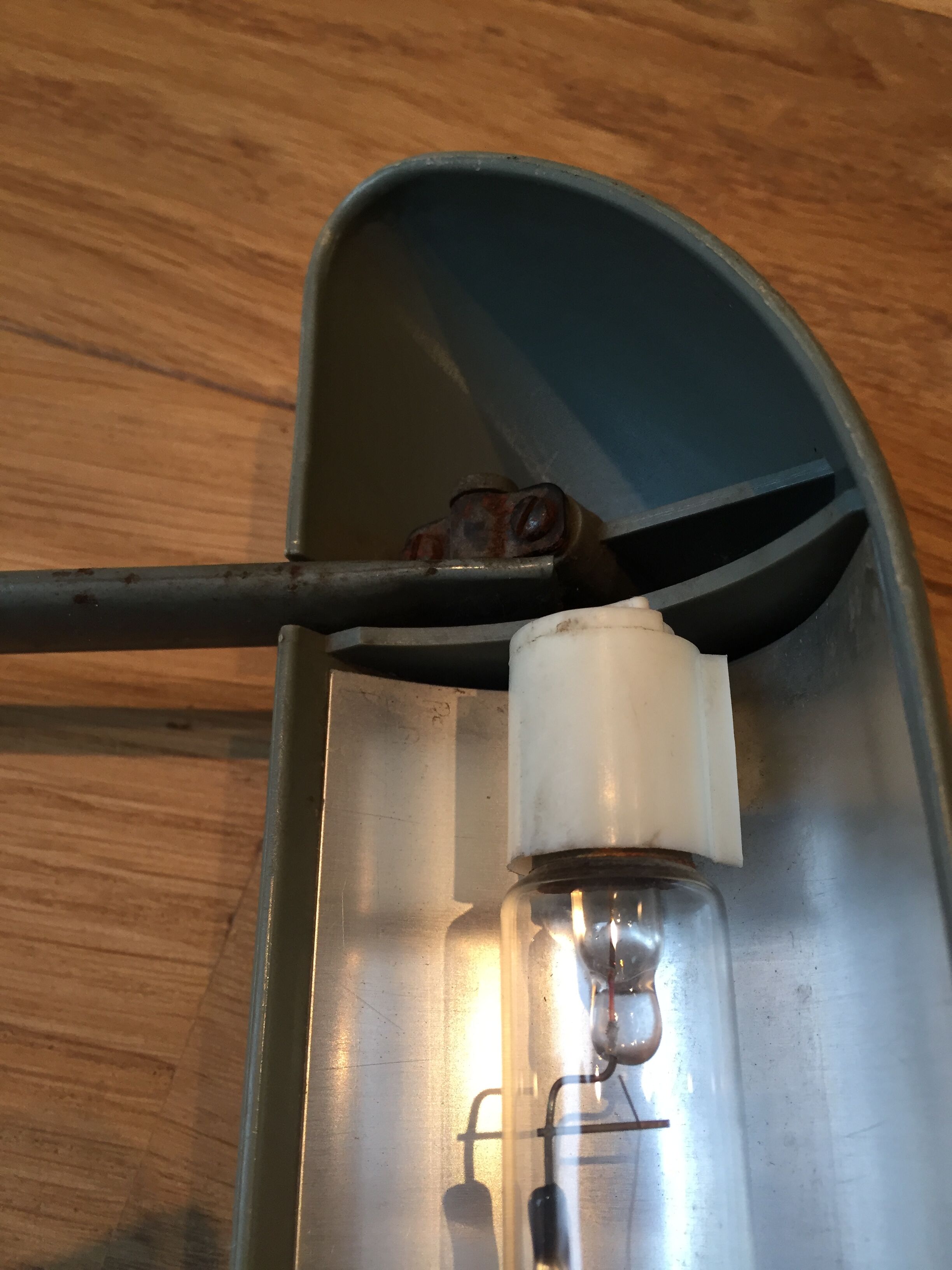 Industrial office neon lamp - 50 years