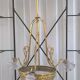 Brass Chandelier And Glass Paste Napoleon III