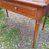Bureau plat ancien style louis xvi