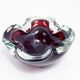 Murano glass ashtray