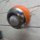 Pair of vintage 70s eyeball wall lights.
