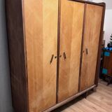 1960s wooden wardrobe