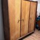 1960s wooden wardrobe