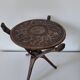 Wooden African Side Table