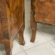 Large Art Deco bedside tables, Italy, 1930s, set of 2