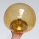 Amber colored mushroom ceiling or wall lamp, 1960s