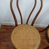 Pair of chairs bistro Thonet No.18 circa 1920