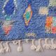 Vintage Moroccan Rug 154 x 231 cm - Abstract Berber Rug - Wool Rug Handmade