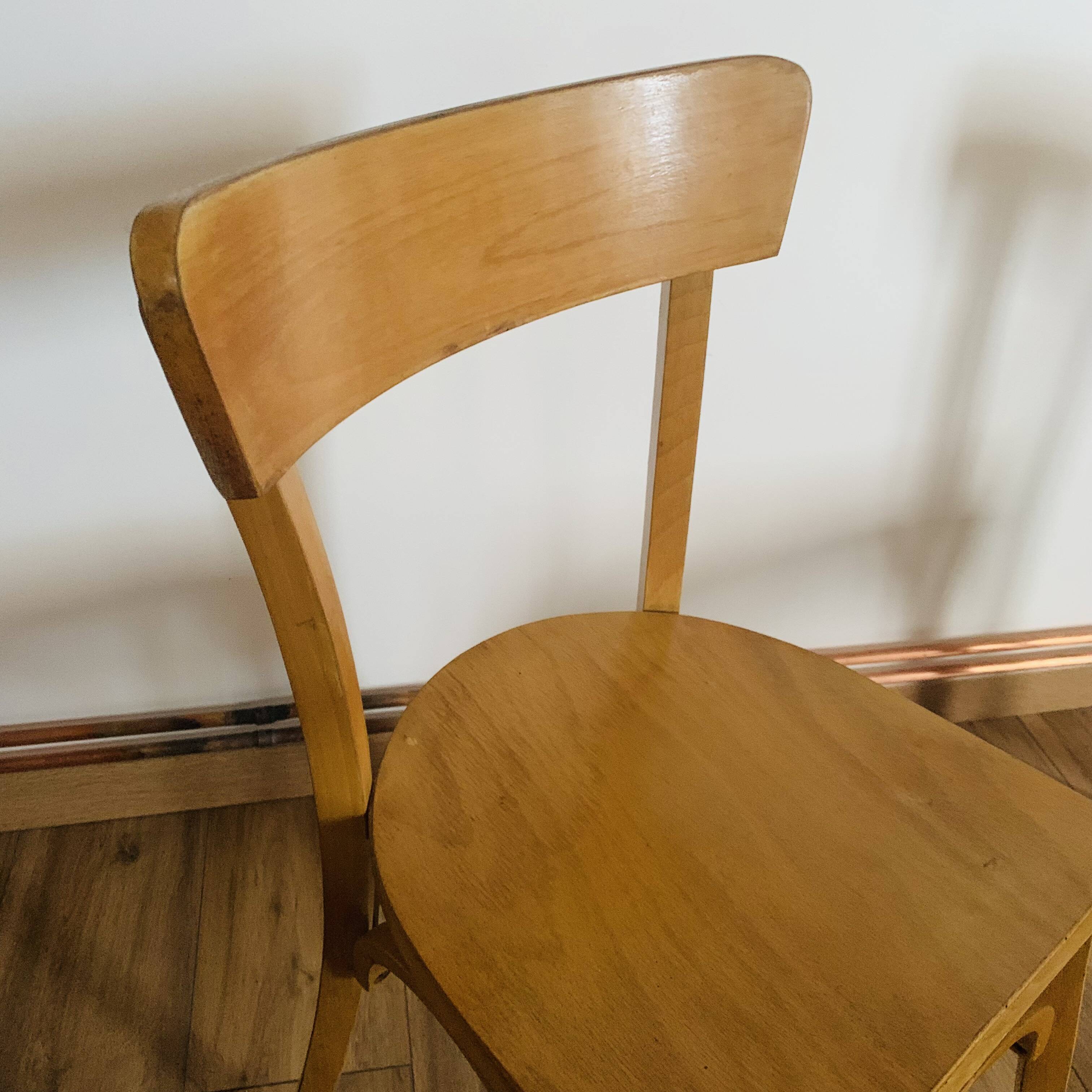 Pair of bistro chairs